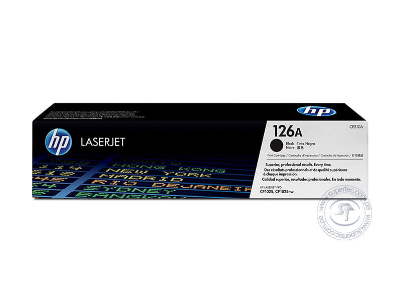 Toner HP 126A CE310A Negro CP1025nw/M175nw/M275nw