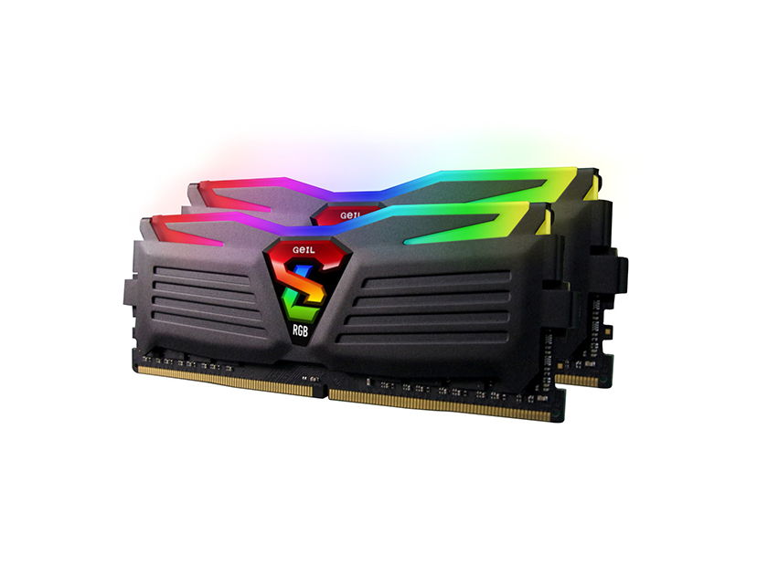 MEM. RAM GEIL SUPER LUCE DDR4 8GB/3000 ( GALS48GB3000C16ASC ) LED- RGB