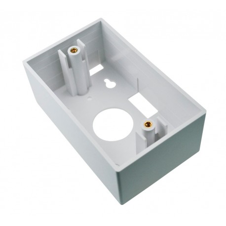 Caja Plastica Modular 4X2 Blanco Satra