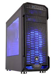 Case 600W Antryx RX 350 Black USB3.0 LED Blue