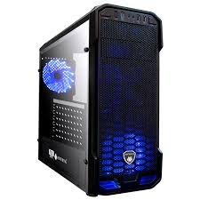 Case 600W Antryx RX 350S Black USB3.0 LED Blue
