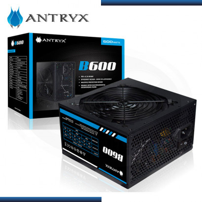 FUENTE 600W ANTRYX B600W V2 Certificado
