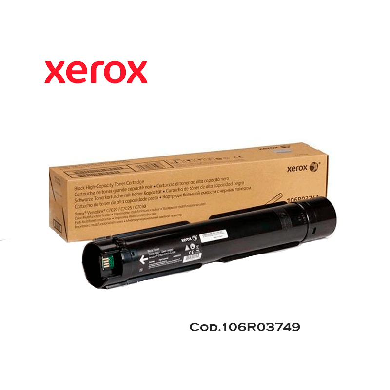 TONER XEROX 106R03749 NEGRO PARA VERSALINK C70XX