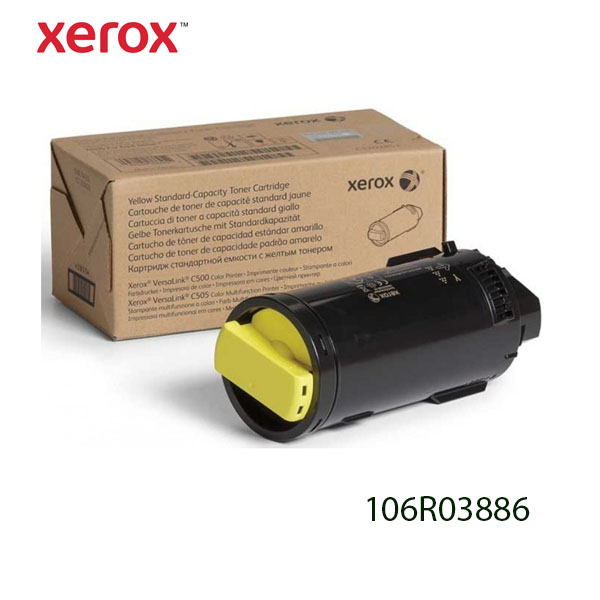 TONER XEROX 106R03886 YELLOW VERSALINK C500/C505 9K PGS
