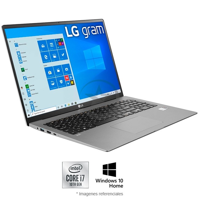 LG Gram 17 Ultra, i7-1065G7. RAM 16GB, SSD 512GB, Pantalla LED 17 WQXGA, Wind 10 Home