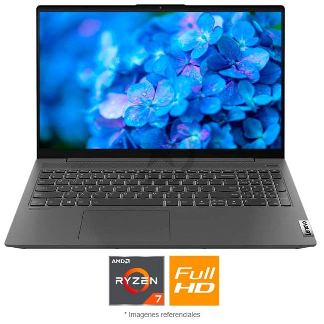 Laptop Lenovo IdeaPad 5 15ARE05 AMD Ryzen 7 4700U, RAM 16GB, SSD 256GB PCIe, LED 15.6\" Full HD, Wind 10 Home