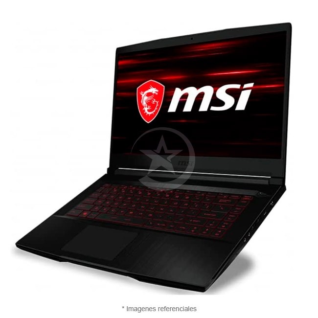 Laptop MSI GF63 THIN 12VE-066UP Gaming, Intel Core i7-12650H Hasta 4.7 GHz, RAM 16GB, Sólido SSD 512GB PCle, Video 6GB RTX4050, LED 15.6" Full HD a 144Hz, Windows 11 Home