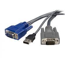 Cable KVM Satra USB de 1.80 mts ( 1602010180 )