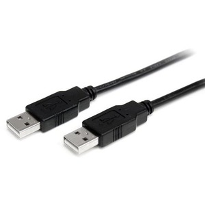 Startech.Com Cable de 1m USB 2.0 Alta Velocidad Macho a Macho USB A - Negro