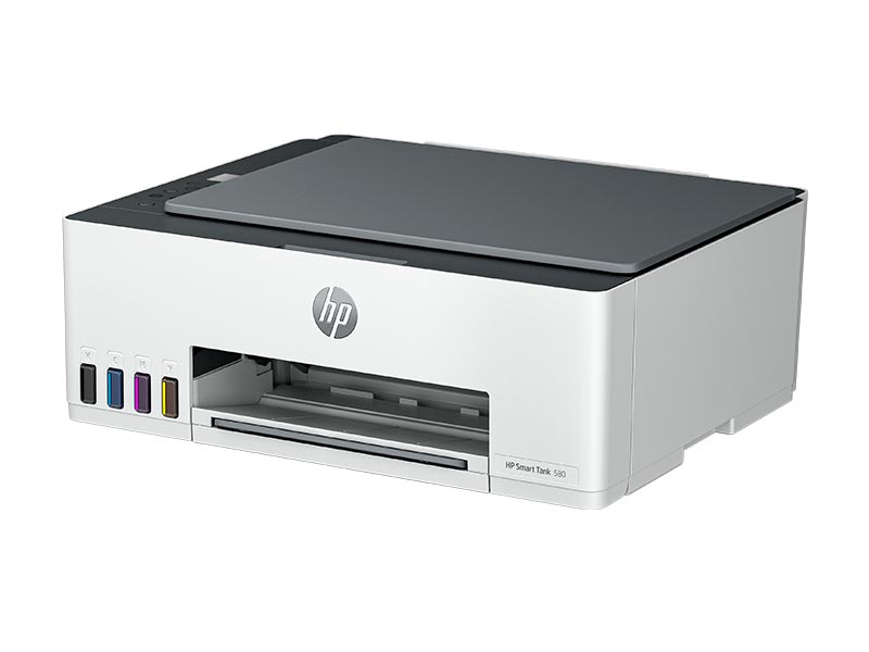 impresora all-in-one de tinta hp smart tank 580, imprime, escanea, copia/wi-fi/bt/usb