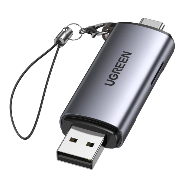 LECTOR|GRAB. MEMORY CARD USB-C UGREEN CM185 2in1