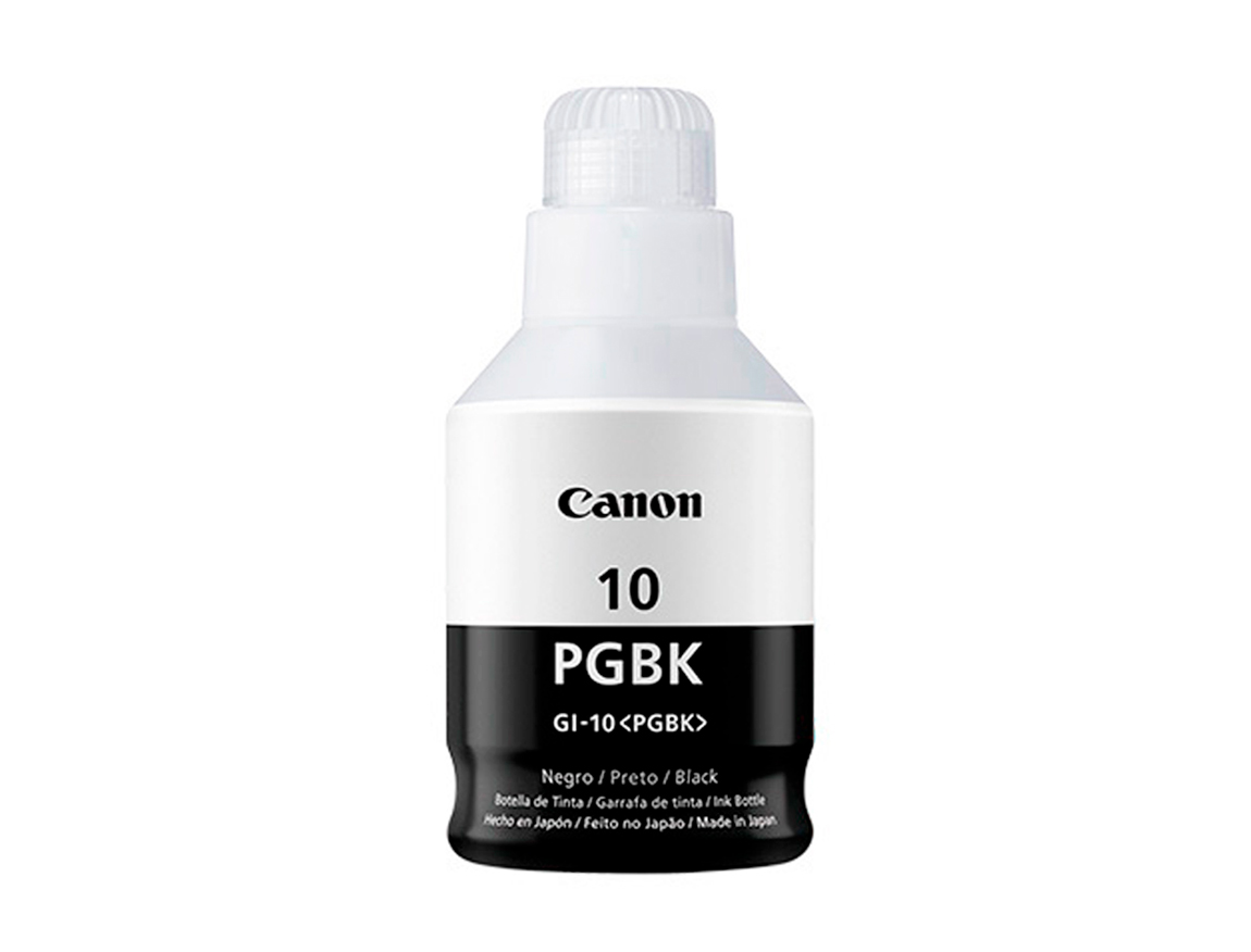 botella de tinta canon gi-10pgbk/ color negro / 70ml[@@@]compatibles con impresoras c