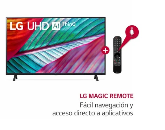 Televisor LG LED 4K UHD ThinQ AI Smart 43" 43UR8750PSA (2023)