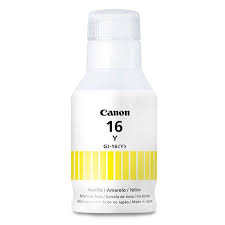 botella de tinta canon gi-16 / color amarilla / 132ml[@@@]compatibles con impresoras 