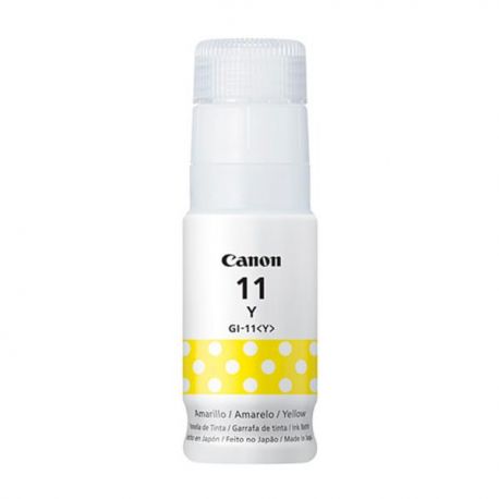 botella de tinta canon gi-11y / color amarillo / 70ml[@@@]compatibles con impresoras 