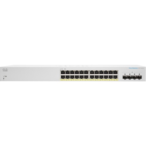 Cisco CBS220 SMART 24-PORT GE POE 4X1G SFP