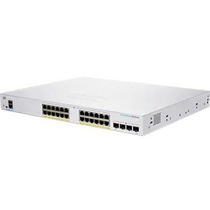 Cisco CBS250 SMART 24-PORT GE FULL POE 4X10G