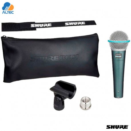 SHURE BETA 58A - micrófono vocal supercardioide