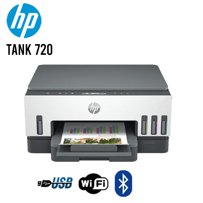 multifuncional de tinta hp smart tank 720, impresi�n/escaneo/copia/inalambrica[@@@]co