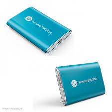 UNIDAD SSD USB-C 120GB HP P500 Blue Externo