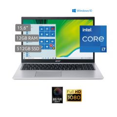 Laptop Acer A515-56-70NX 15.6\" Intel Core i7 1165G7 512 GB SSD 12 GB RAM