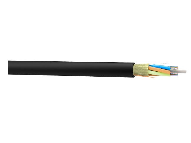 Cable FO Monomodo ADSS 48 AllWave ZWP 1-Chaqueta (OFS- AT-3BE17NT-048-CLGA)