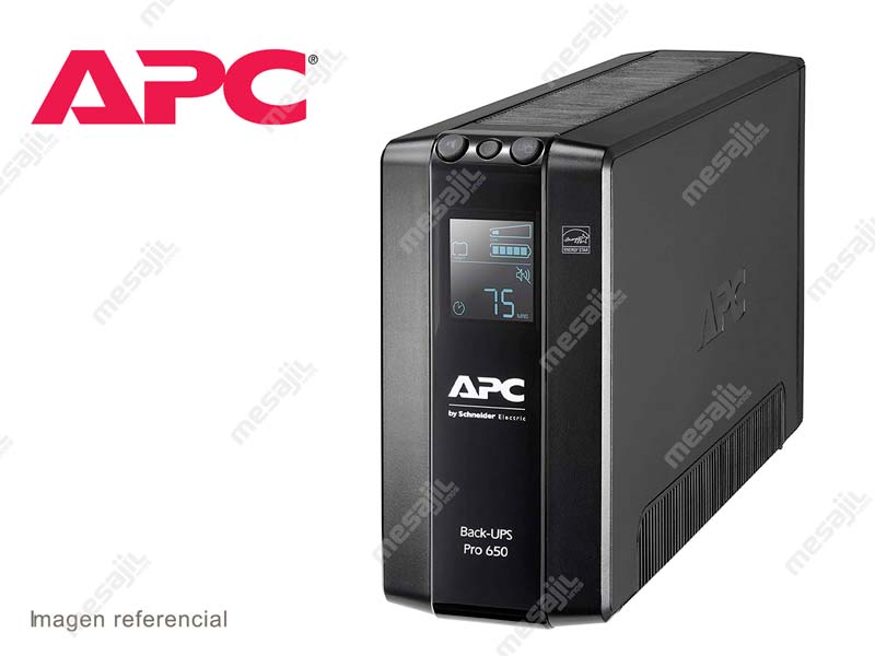 UPS 650VA(390w) APC Back BR650MI Interfaz LCD
