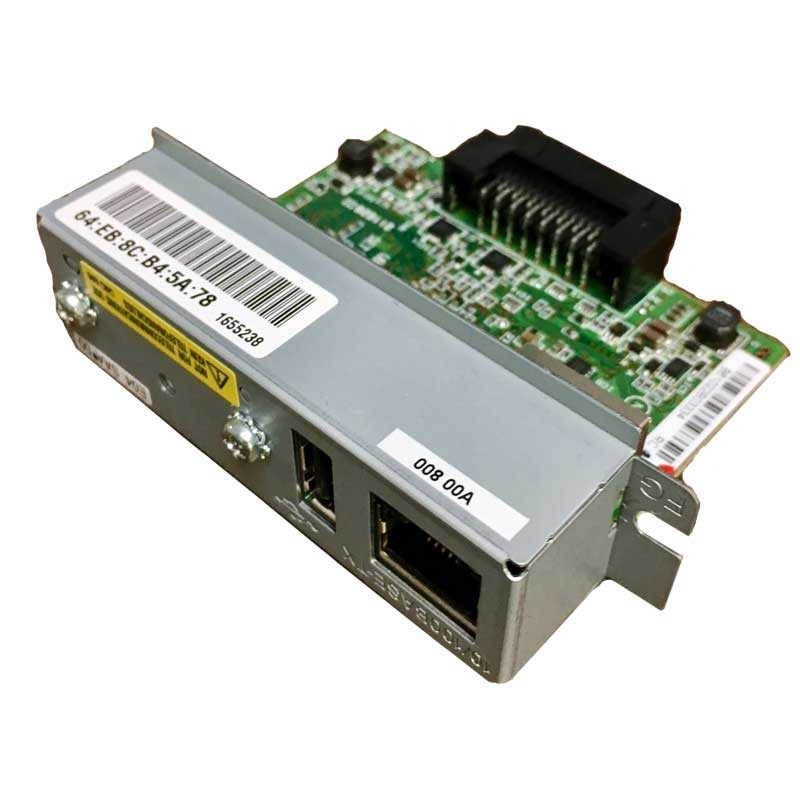 Epson Tarjeta Ethernet para Impresora - Epson UBE04 - 10Base-T - Par trenzado ? para impresora C31CA85834