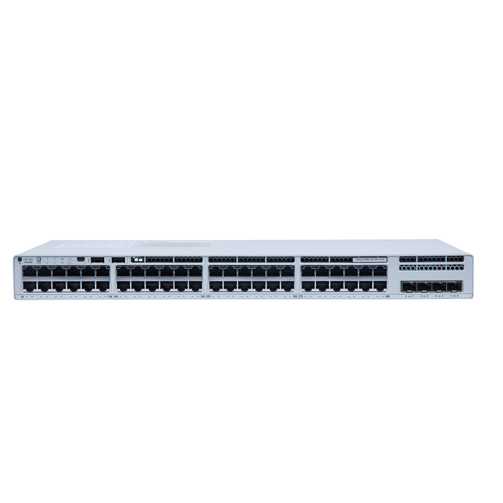 Switch Cisco Catalyst 9200L 48 puertos 1G y 4 x 10G. Codigo: C9200L-48T-4X-E ( A PEDIDO 80 DIAS)