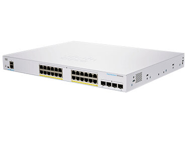 Switch Cisco Business CBS350-24P-4X-NA de 24 puertos RJ-45 Gigabit Ethernet (10/100/1000Mbps)