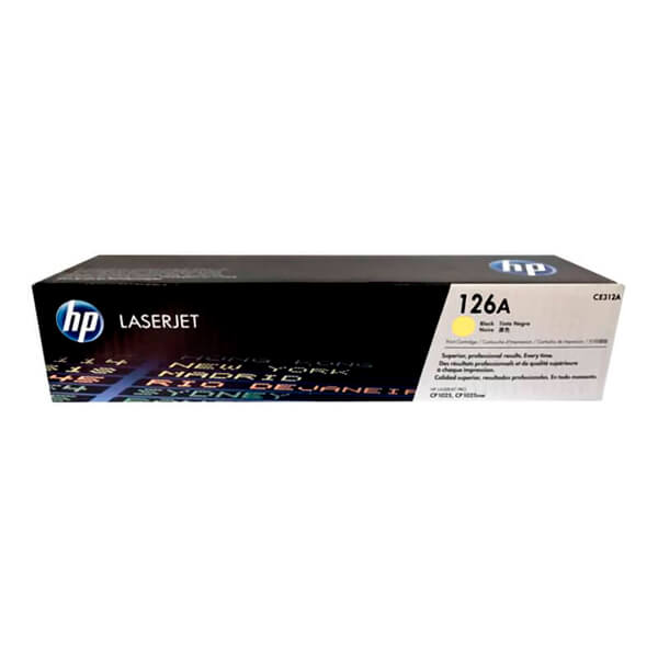 Toner HP 126A CE312A Amarillo CP1025nw/M175nw/M275nw