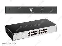 SWITCH GbE 16pt D-LINK DGS-1016C Rackeable