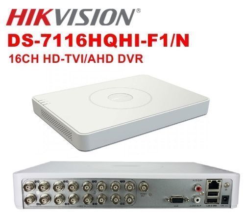 TURBO HDDVR 720/1080P TRIBRIDO 16 Ch DS-7116HQHI-F1/N