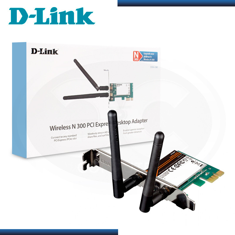 RED Wi-Fi PCI EXP D-LINK DWA-548 300MB 2antenas
