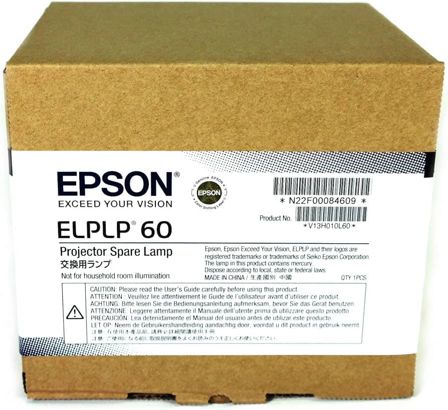 LAMPARA ORIGINAL EPSON ELPLP60 / V13H010L60
