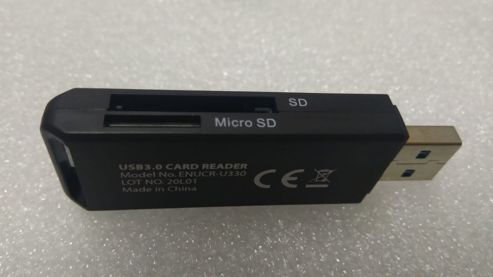 Lectora de Memorias SD/MSD USB 3.0 Card Reader ENCORE