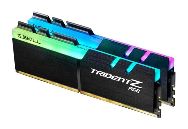 MEM. RAM G.SKILL TRIDENT Z DDR4 16GB(2X8)/3000 ( F4-3000C16D-16GTZR ) NEGRO | LED- RGB