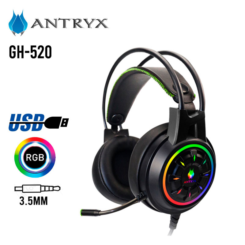 AURICULAR Gaming ANTRYX GH-520 RGB