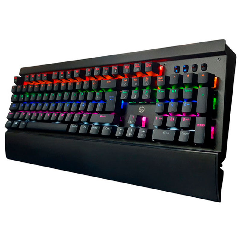 TECLADO MECANICO HP-GAMING GK500 RGB BLACK