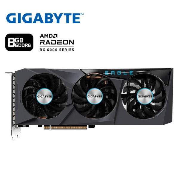 AMD RADEON RX 6600 8GB GIGABYTE EAGLE 128bits