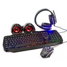 KIT SUPER HALION RACER GAMING ( HA-830C ) TECLADO+MOUSE+AURICULAR+PAD MOUSE+PARLANTE