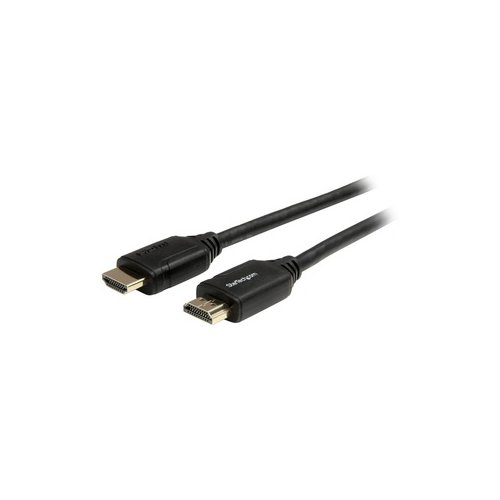 StarTech.com Cable HDMI premium de alta velocidad con Ethernet - 4K 60Hz - 3m - Extremo Secundario: 1 x 19-pin HDMI 2.0 Digital Audio/Video - Male - 18Gbit/s - Admite hasta3840 x 2160 - Apantallado - 