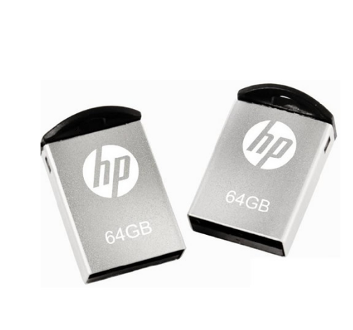 MEMORIA HP USB 2.0 V222W 64GB SILVER (HPFD222W-64)