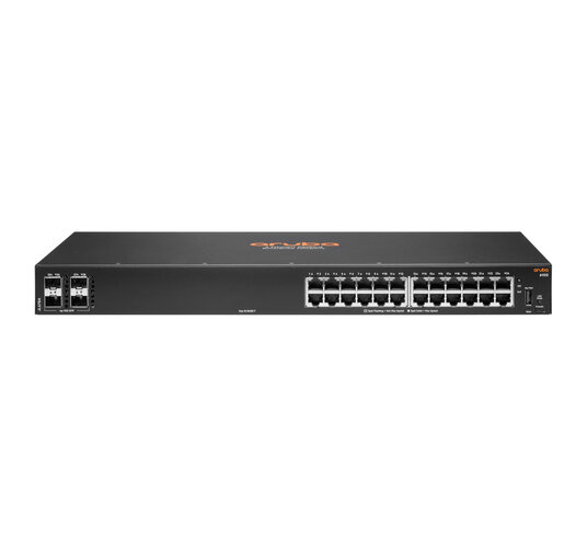HPE Aruba 6100 24G 4SFP+ Switch - Conmutador - Gestionado