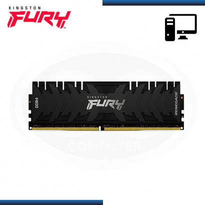 MEM. RAM KINGSTON FURY RENEGADE DDR4 32GB/3600 ( KF436C18RB/32 ) | NEGRO