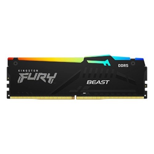Kingston 32GB DDR5-4800MT/s CL38 DIMM FURY Beast Black RGB