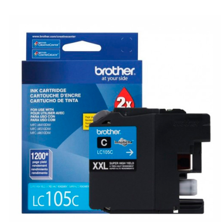 TINTA BROTHER LC-105C CIAN MFC-J4510DW 1200 PAG