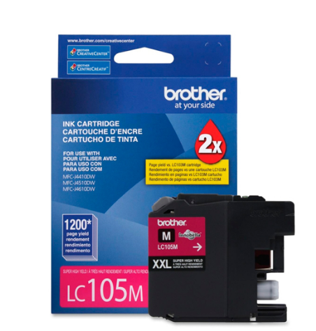 TINTA BROTHER LC-105M MAGENTA MFC-J4510DW 1200 PAG