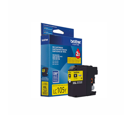 TINTA BROTHER LC-105Y YELLOW MFC-J4510DW 1200 PAG