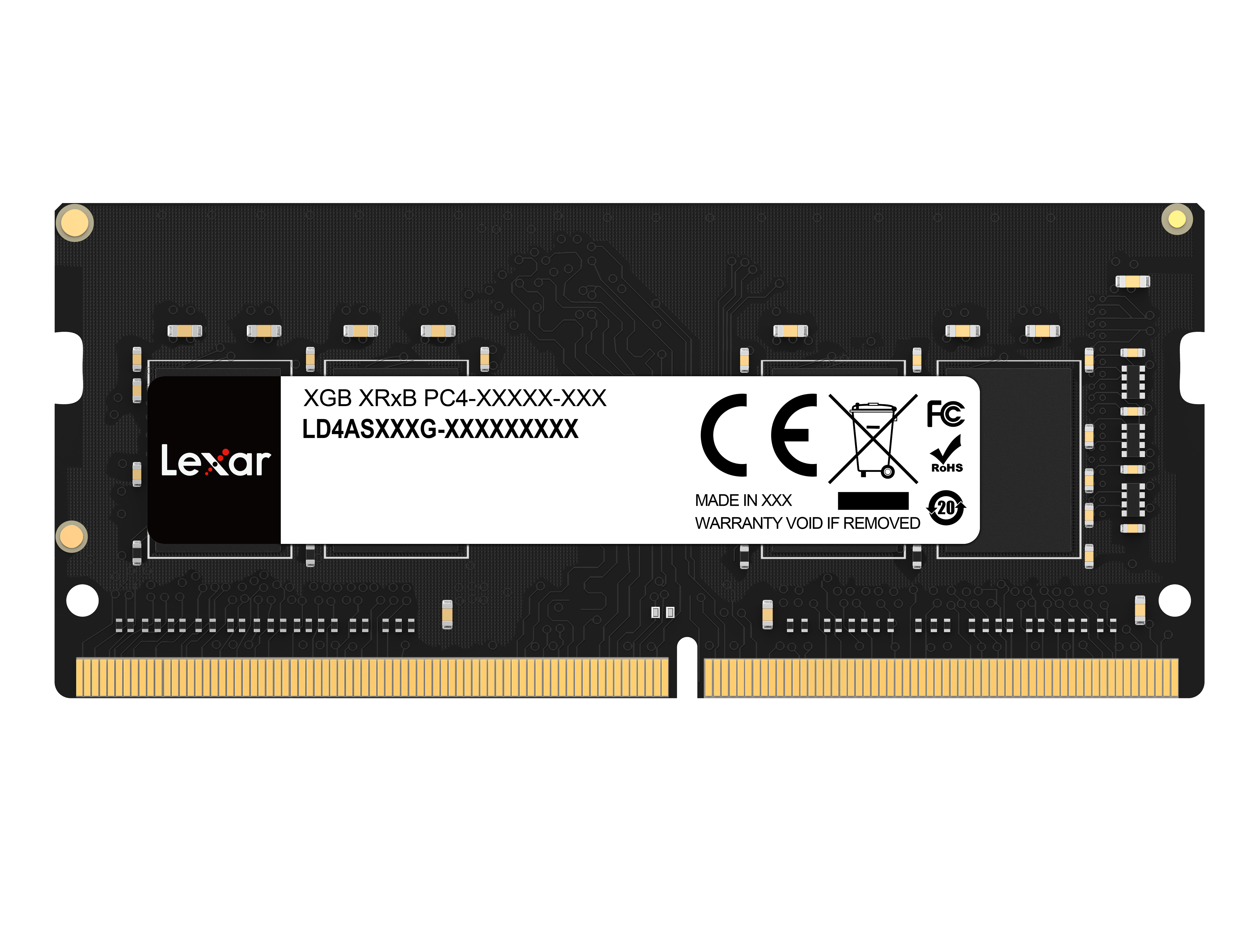 DDR4 3200 LEXAR MEMORIA DDR4 8GB 3200 SODIMM